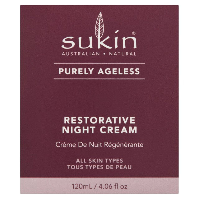Sukin Purely Ageless Night Cream 120ml (British brand)