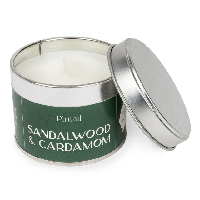 Pintail sandalwood and cardamom candle 225g, imported from the UK