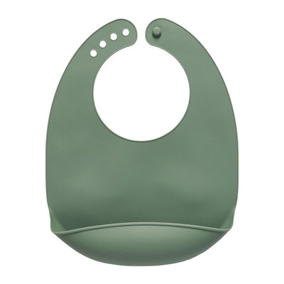 M&S Vital Baby Nourish Bib Natural Moss Silicone Baby Bib 27x21cm- Buy online at McGrocer