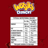 Wotsits corn puffs Really Meaty 115g, imported from the UK