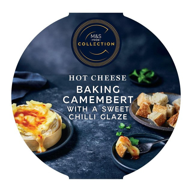 M&S Baking Camembert with Sweet Chilli Glaze 290g, imported from the UK