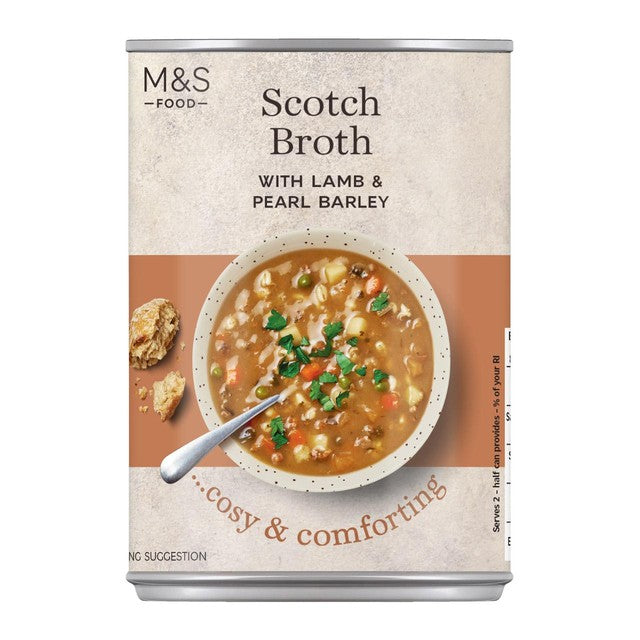 M&S Scotch Broth canned soup, UK version