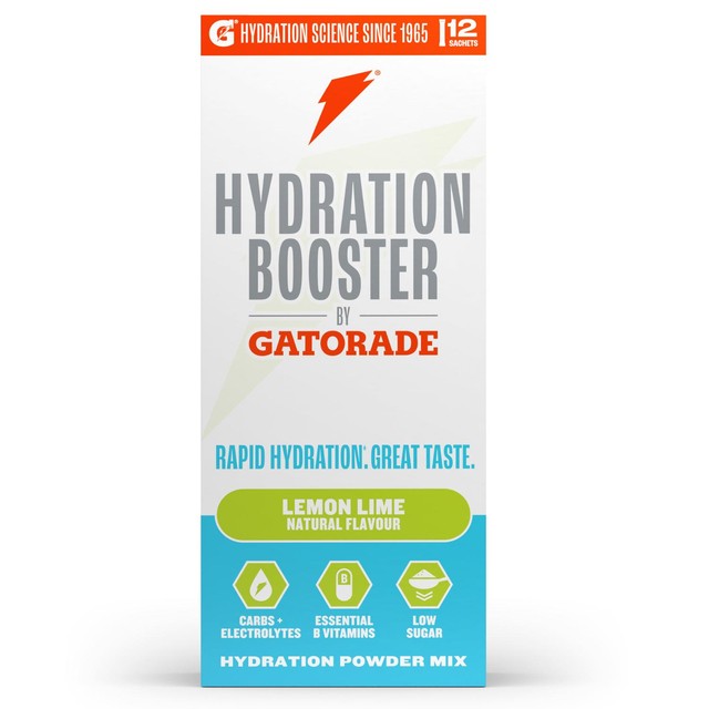 Gatorade lemon lime hydration booster drink mix powder, UK version