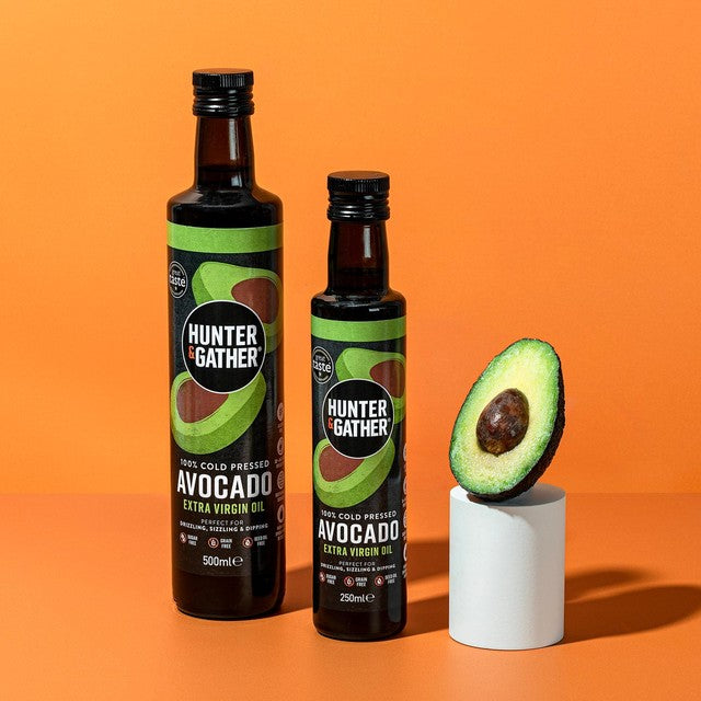 Hunter & Gather cold pressed extra virgin avocado oil 250ml - British product