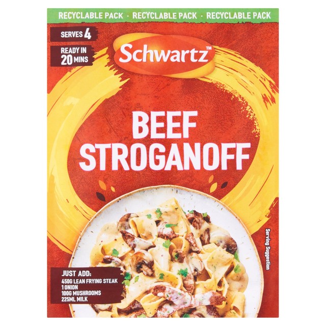 Schwartz Beef Stroganoff Recipe Mix 35g - British product