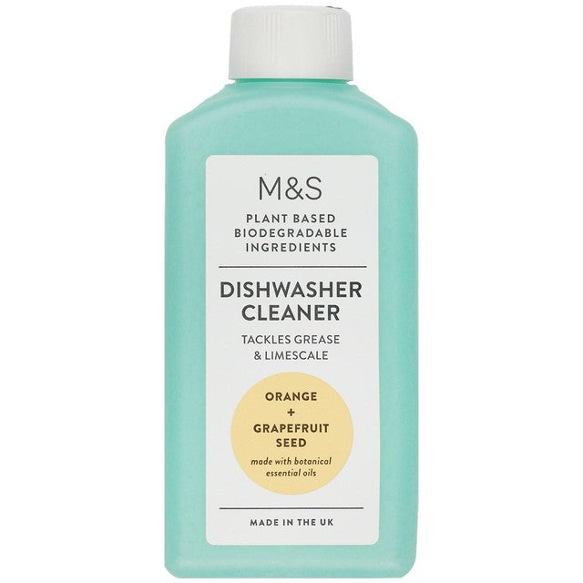 M&S dishwasher cleaner orange and grapefruit seed 250ml, imported from the UK