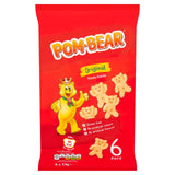 Pom-Bear Ready Salted Teddy Shaped Crisps Multipack 6 x 13g, imported from the UK