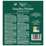 Natures Menu Country Hunter Superfood Selection wet dog food 12 x 150g pouches, imported from the UK