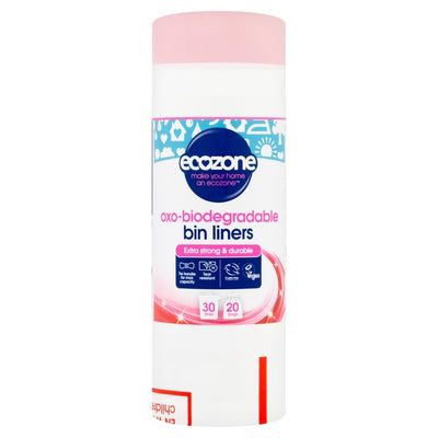 M&S Ecozone Oxo-Biodegradable Bin Liners 30L 20 Pack- Buy online at McGrocer
