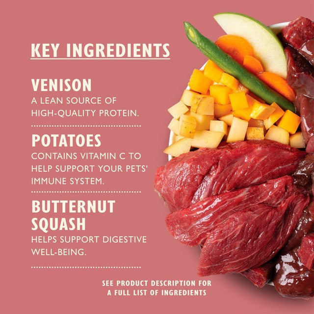 Lily's Kitchen venison terrine for dogs (British brand)