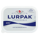 Lurpak Spreadable Butter Slightly Salted 250g, imported from the UK