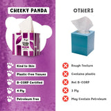 The Cheeky Panda bamboo balsam 4ply cube tissues 48 pack (British brand)