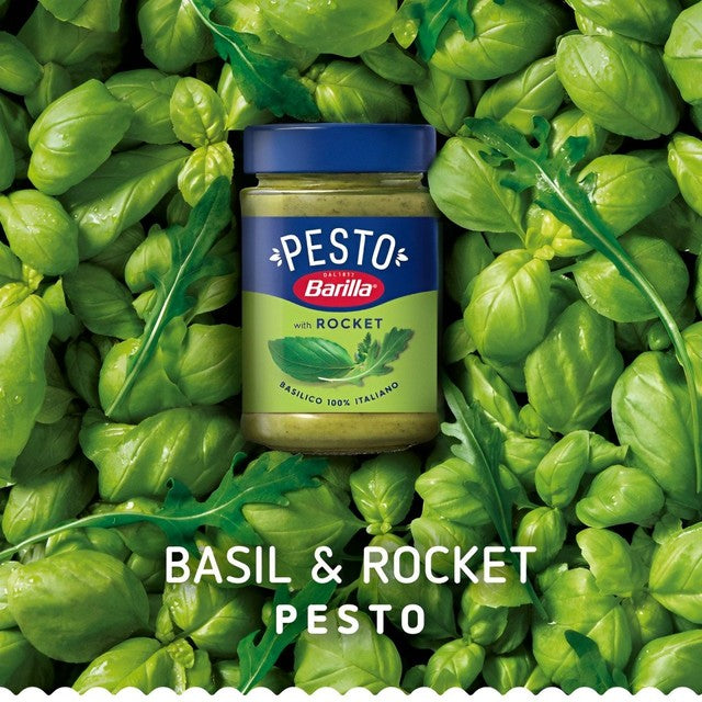 Barilla pesto sauce with basil and rocket 190g - British product