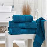 Deyongs Bliss face cloths Lagoon 2 pack - British product