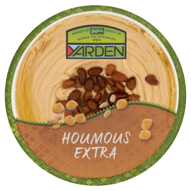 Yarden Houmous Extra with pine nuts and chickpeas 250g (British brand)