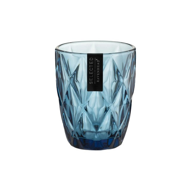 Ravenhead Gemstone Blue Mixer Glass 27CL, imported from the UK