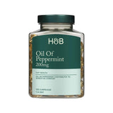 Holland & Barrett peppermint oil capsules 120 capsules, UK version