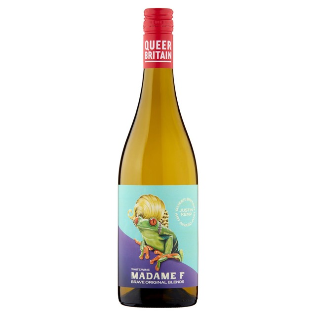 Madame F white wine Viognier Colombard Muscat blend 75cl, imported from the UK