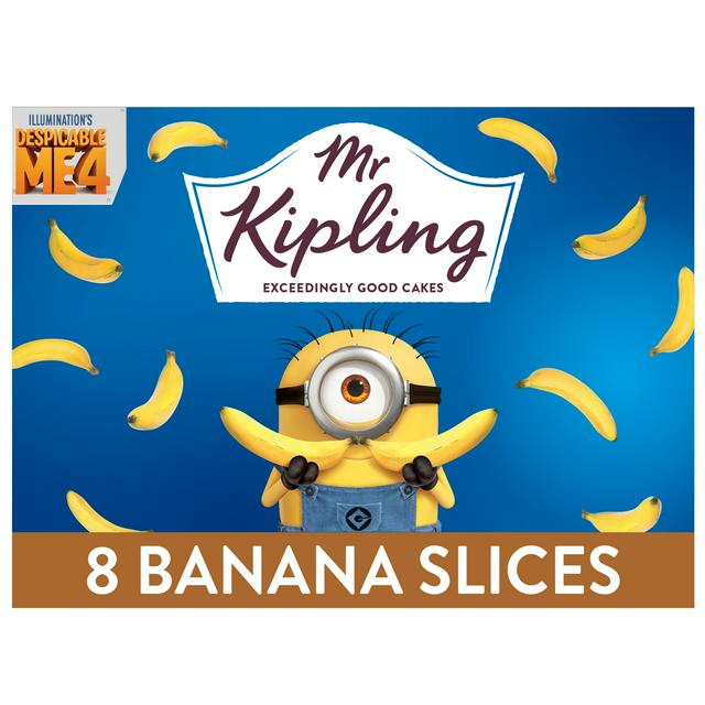 Mr Kipling Banana Cake Slices x8