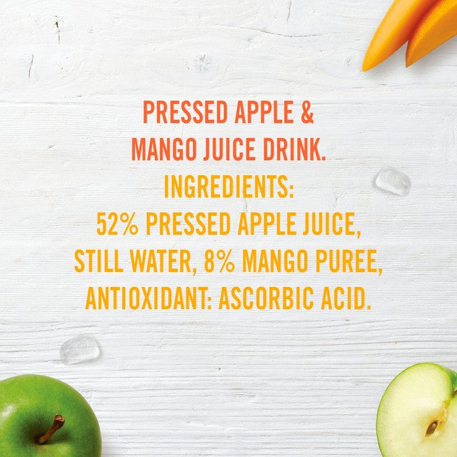 Cawston Press apple and mango juice drink, 3x200ml - British product