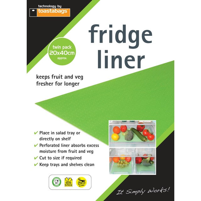 Toastabags fridge liners 2 pack (British brand)