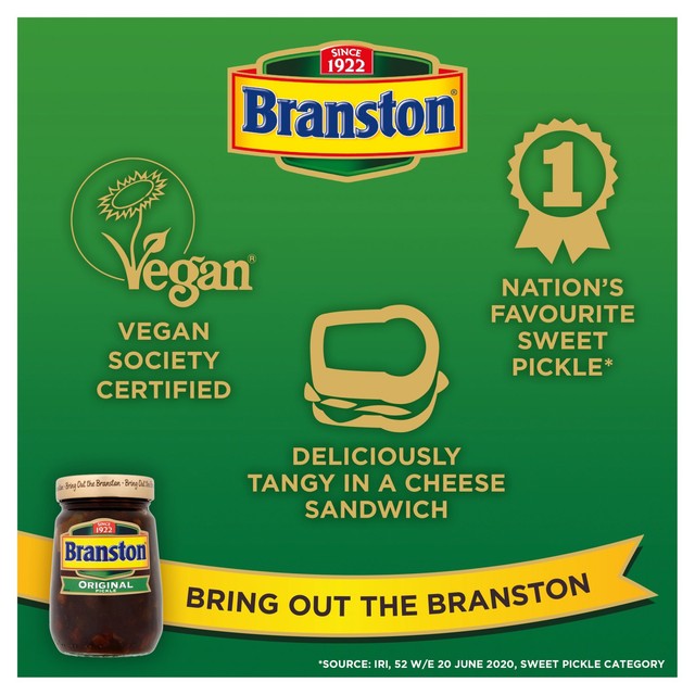 Branston Original Sweet Pickle 720g - British product