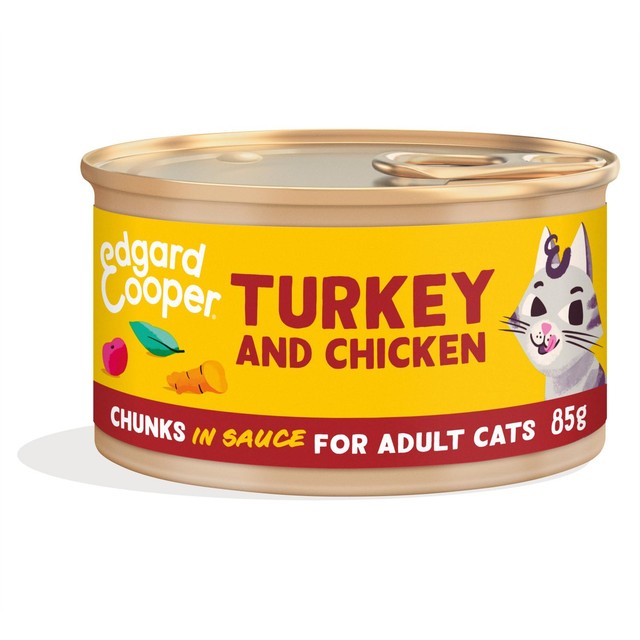 Edgard & Cooper adult cat chunks in sauce 24x85g - British product