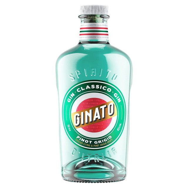 Ginato Sicilian Citrus Gin Pinot Grigio 70cl, UK version