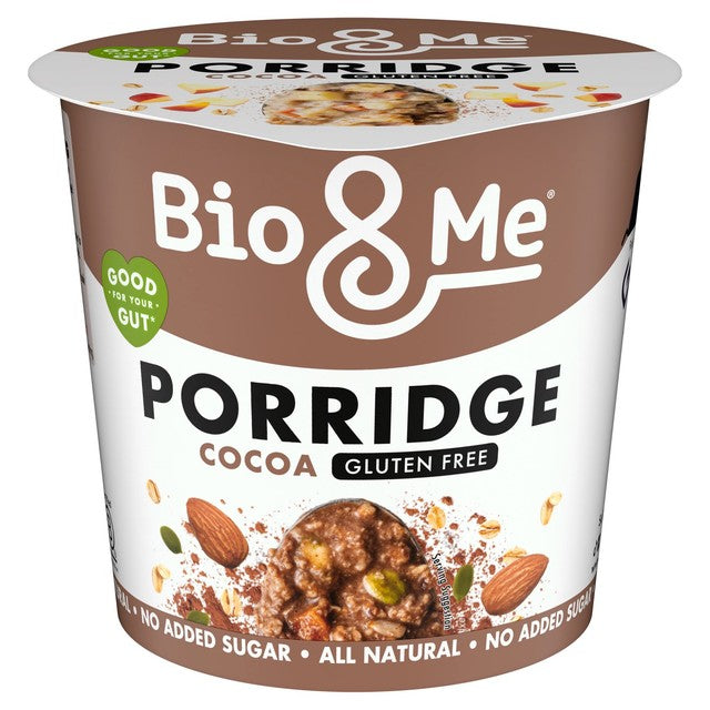 Bio & Me gluten free cocoa porridge pot 58g - British product