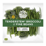 Brocolis et haricots fins M&S Tenderstem 400 g, importés du Royaume-Uni