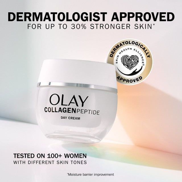Olay Collagen Peptide SPF 30 day cream 50ml, imported from the UK