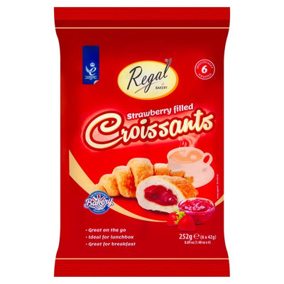 كرواسون Regal محشو بالفراولة 6 قطع