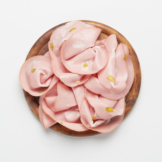 Rovagnati mortadella with pistachio 100g, imported from the UK