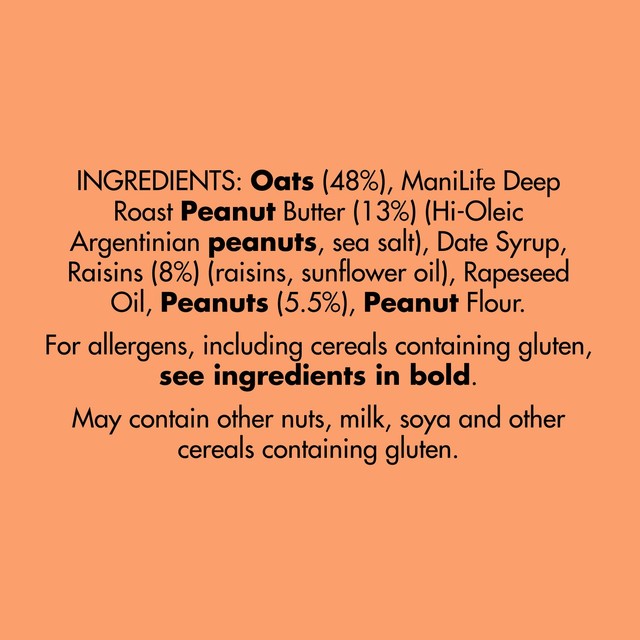 Spoon peanut butter granola 400g (British brand)
