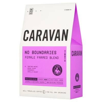 M&S Caravan No Boundaries Whole Bean Coffee 200g- Buy online at McGrocer