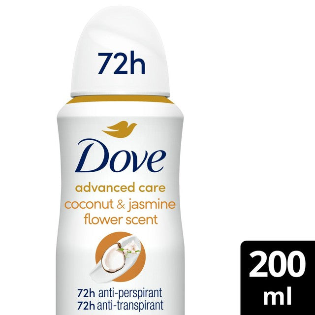 Dove anti-perspirant deodorant spray Coconut & Jasmine 200ml - British product