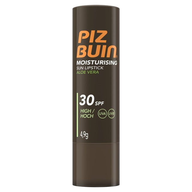 Piz Buin moisturising sun lipstick SPF30 4.9g, imported from the UK