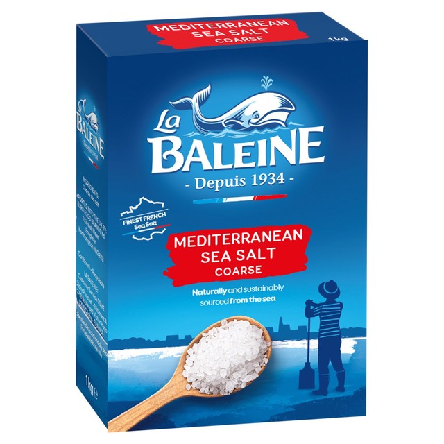 La Baleine coarse sea salt 1kg, UK version