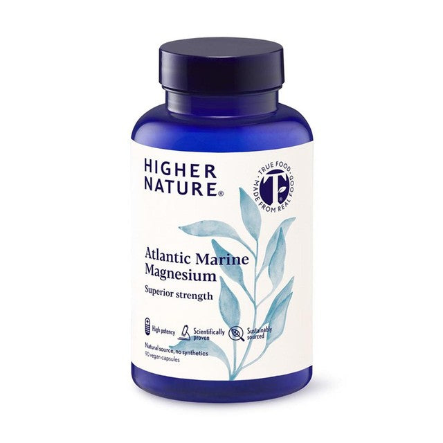 Higher Nature Atlantic Marine Magnesium Capsules 90 - British product