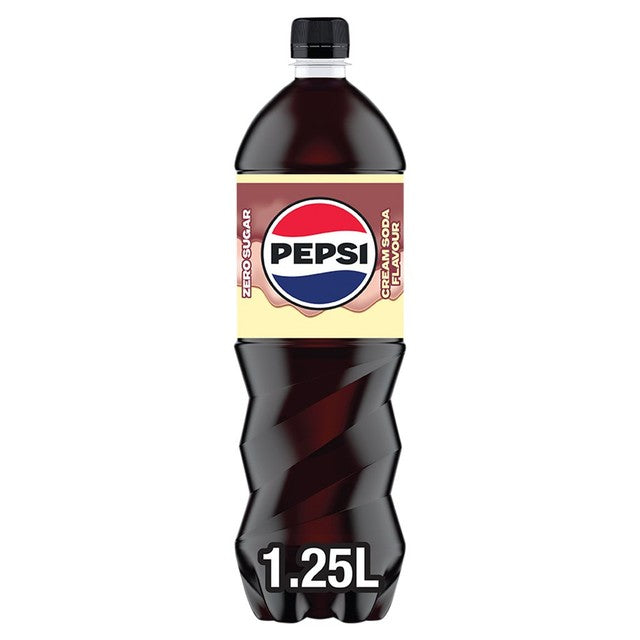 Pepsi cream soda soft drink 1.25L, imported from the UK