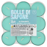 Price's Candles Petali Soap Bubbles tealights 18 pack, imported from the UK