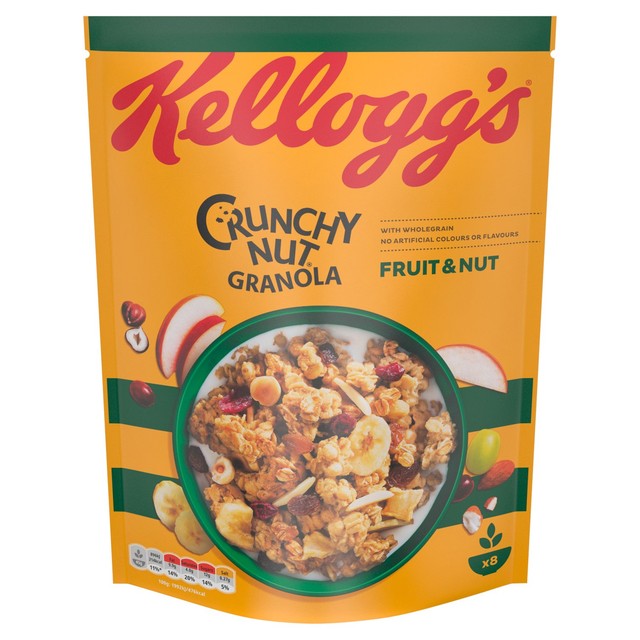 Kellogg's Crunchy Nut Fruit & Nut granola 380g, UK version