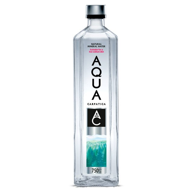 Aqua Carpatica Still Natural Mineral Water Low Sodium & Nitrates 6 x 750ml - British product