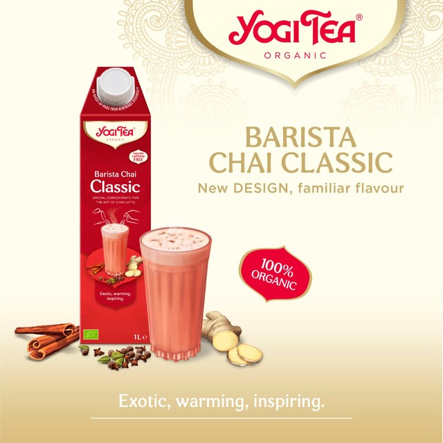 Yogi Tea chai tea concentrate Classic 1L (British brand)