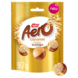 Aero Caramel Bubbles chocolate pouch (British brand)