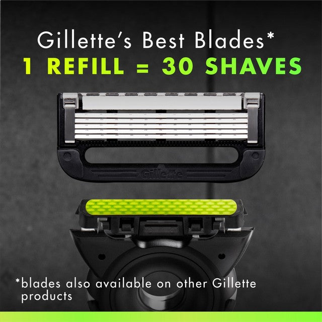 Gillette Labs razor blade refill 4 pack, UK version