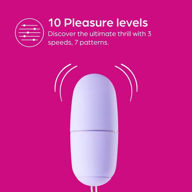 So Divine pearl remote control love egg (British brand)