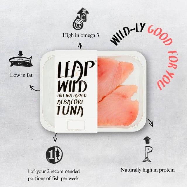LEAP Albacore Tuna Steaks 220g, UK version