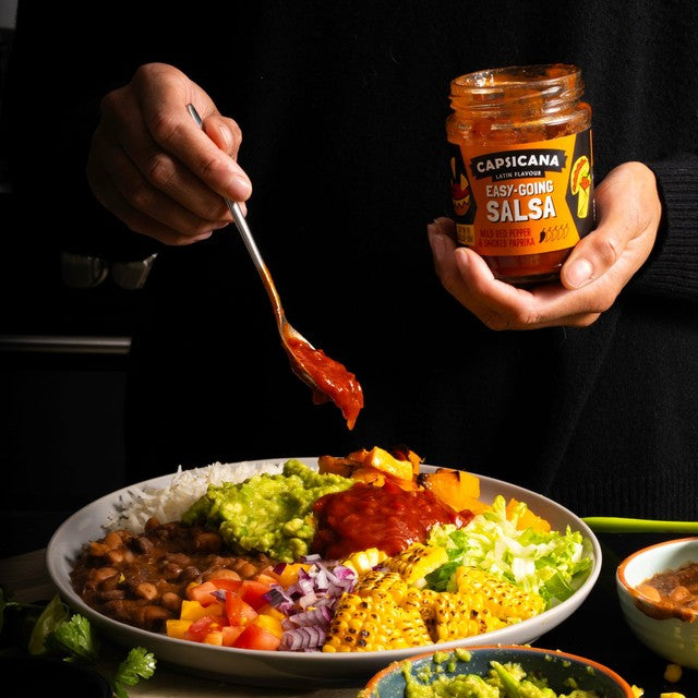 Capsicana Easy Going Salsa mild tomato salsa 285g - British product