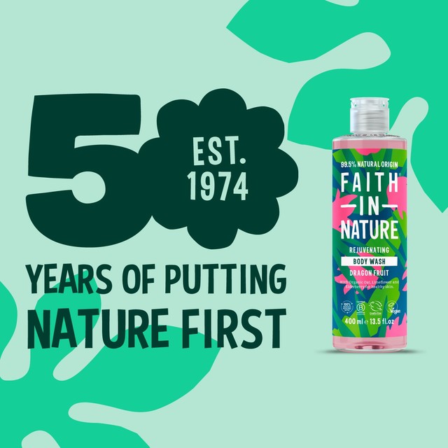 Faith in Nature dragon fruit body wash 400ml - British product